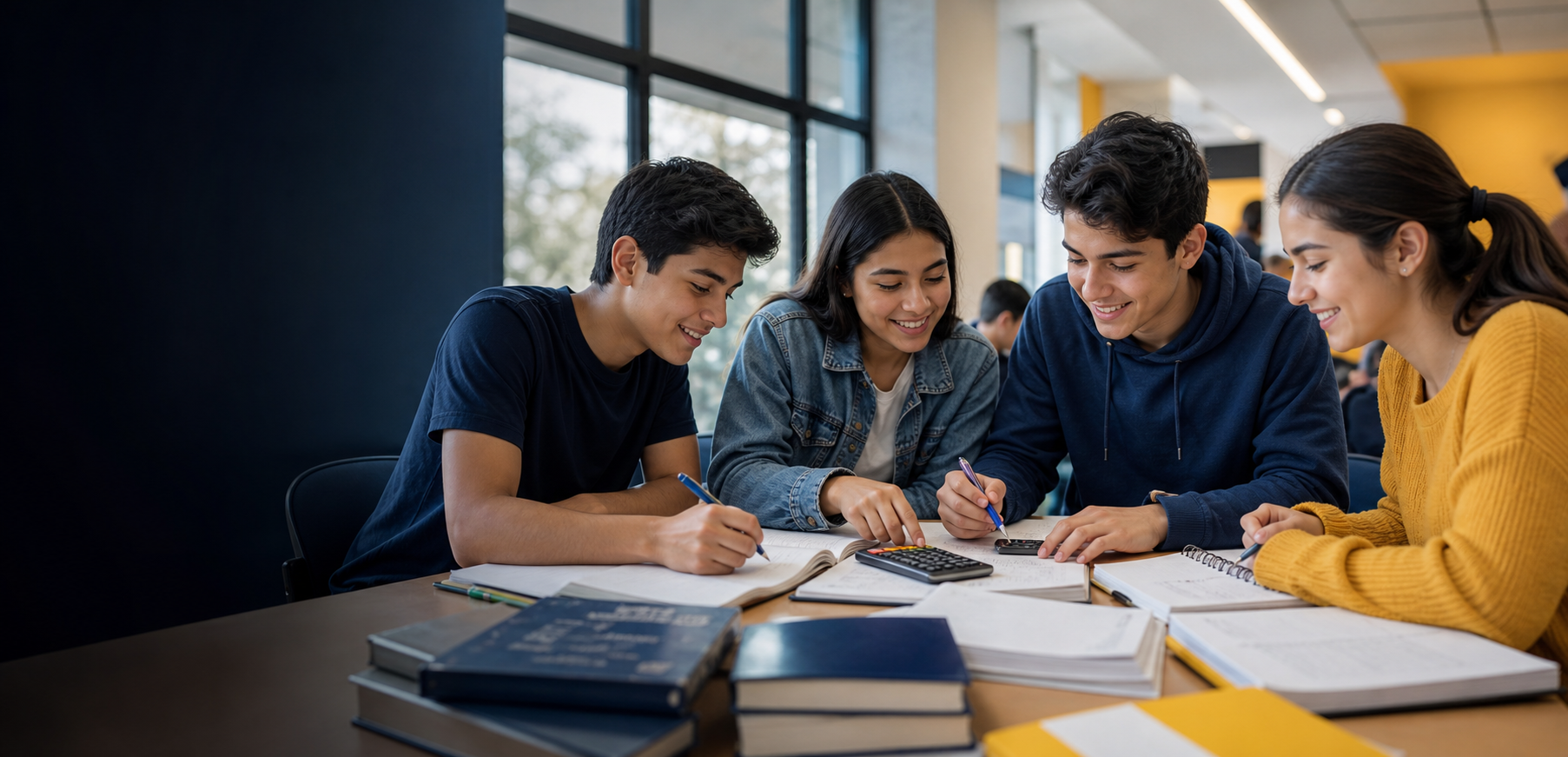 Estudiantes en preparaci�n preuniversitaria
